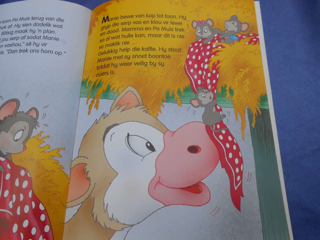 `Manie Muis skrik groot`  Soft cover.