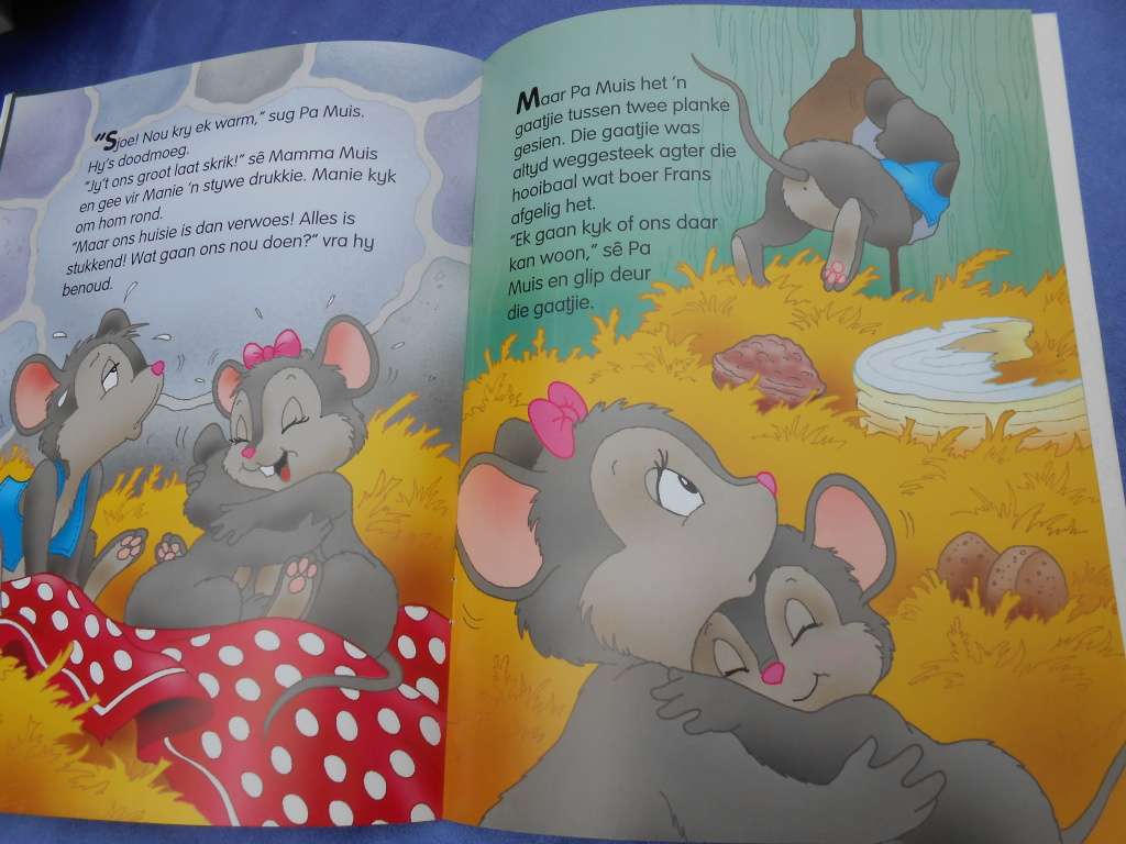 `Manie Muis skrik groot`  Soft cover.
