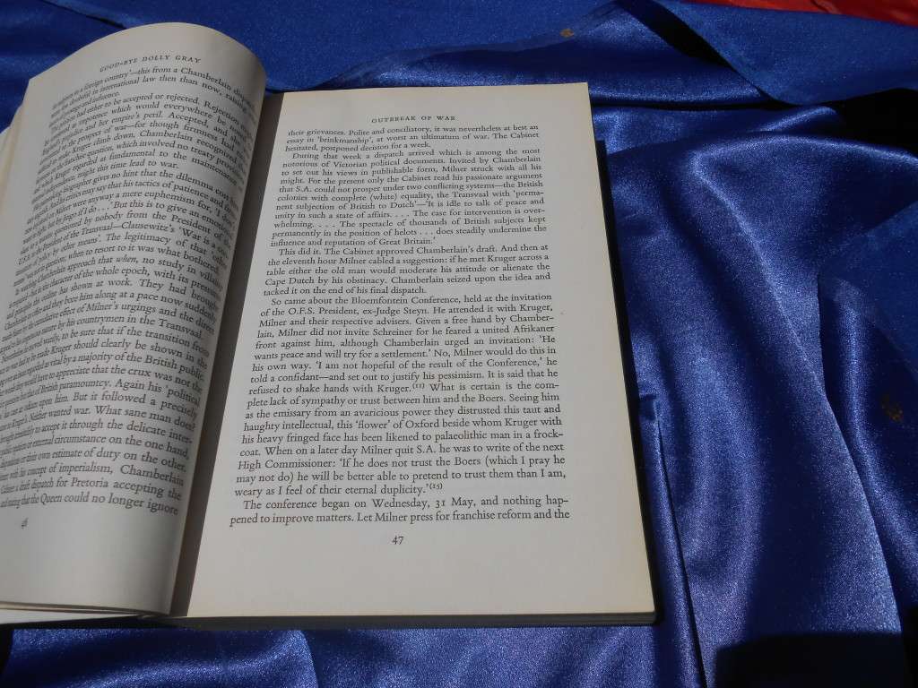 `Goodbye Dolly Gray.  The Story of the Boer War`  Rayne Kruger.  Soft cover.