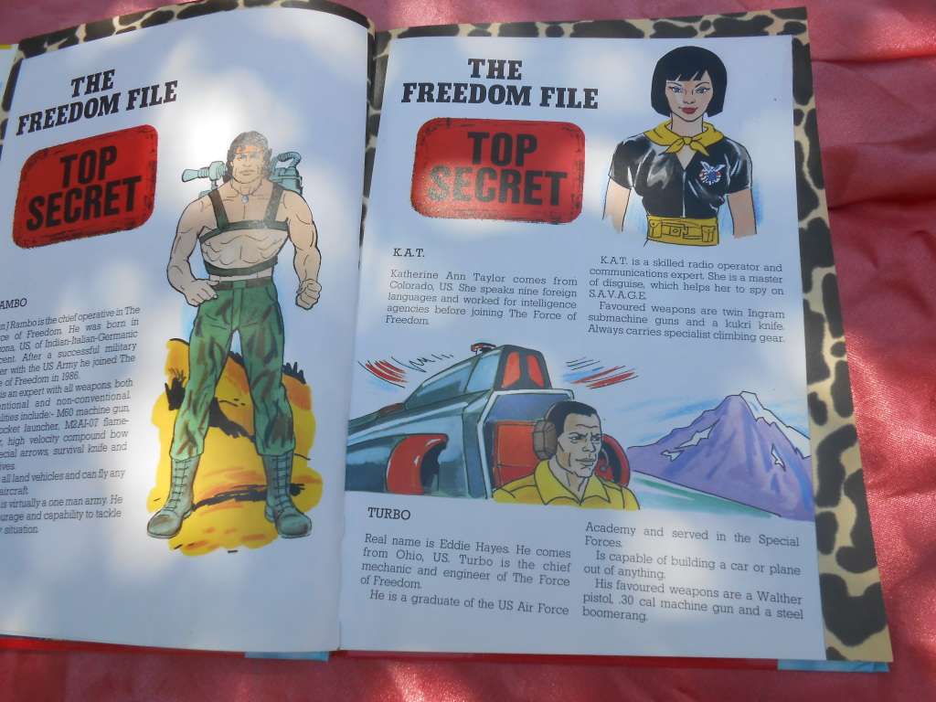 `Rambo Annual 1988`  Hard cover.