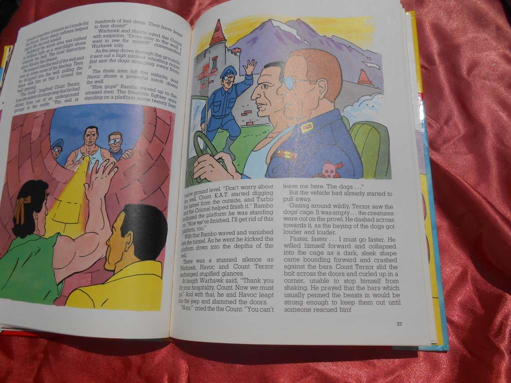 `Rambo Annual 1988`  Hard cover.