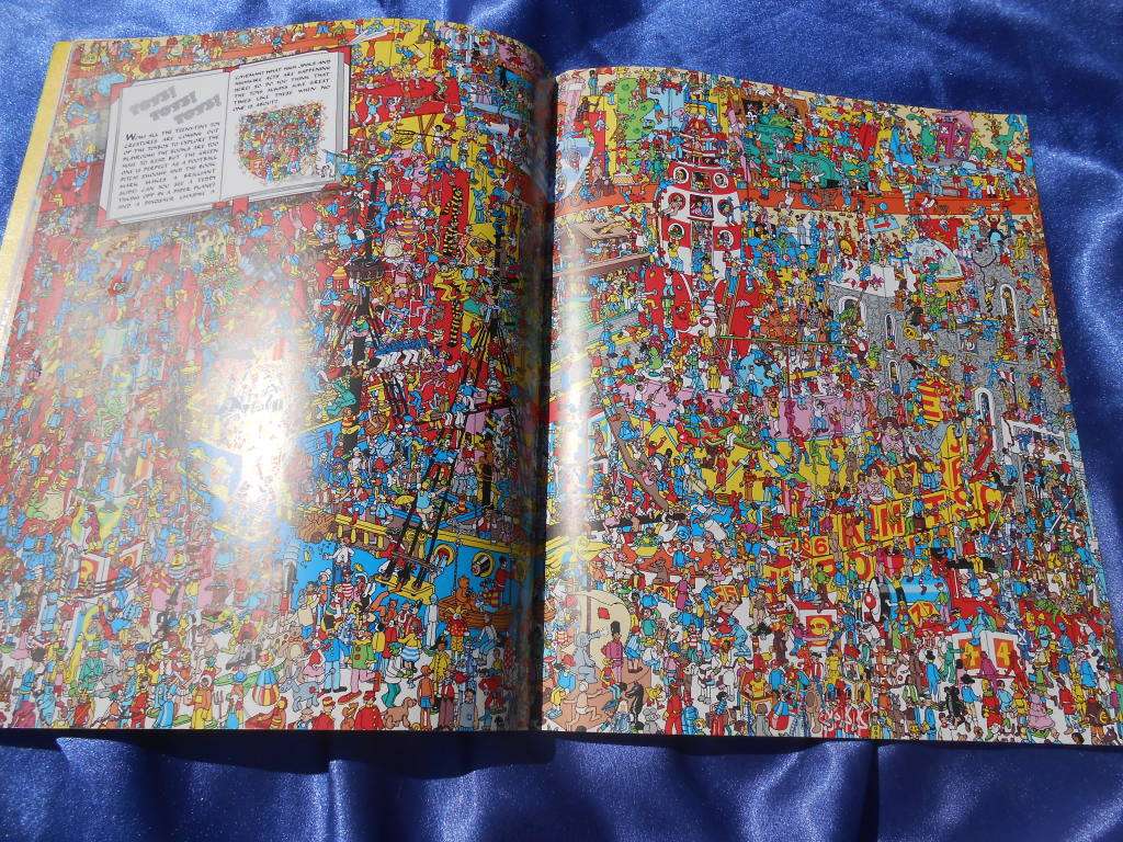 `Where`s Wally.  The Wonder Book`  Soft cover.