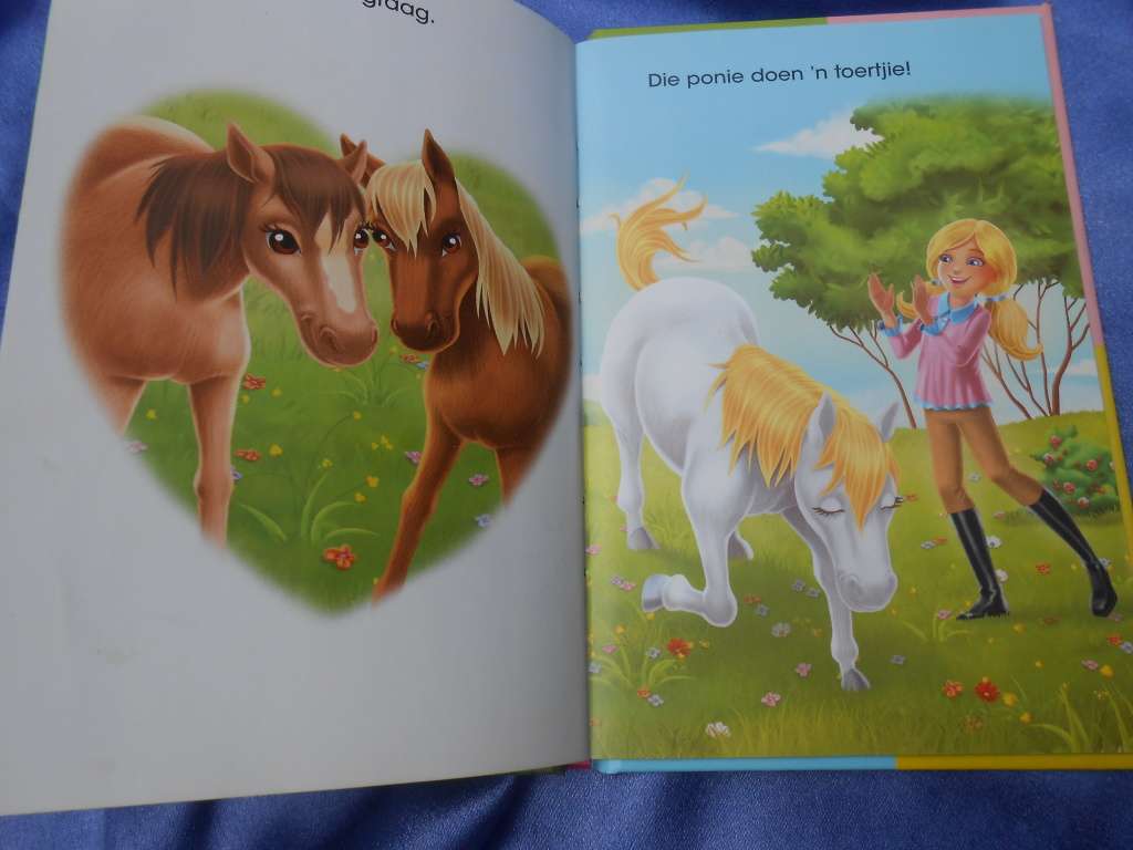 `Barbie My boek oor ponies`  Hard cover.
