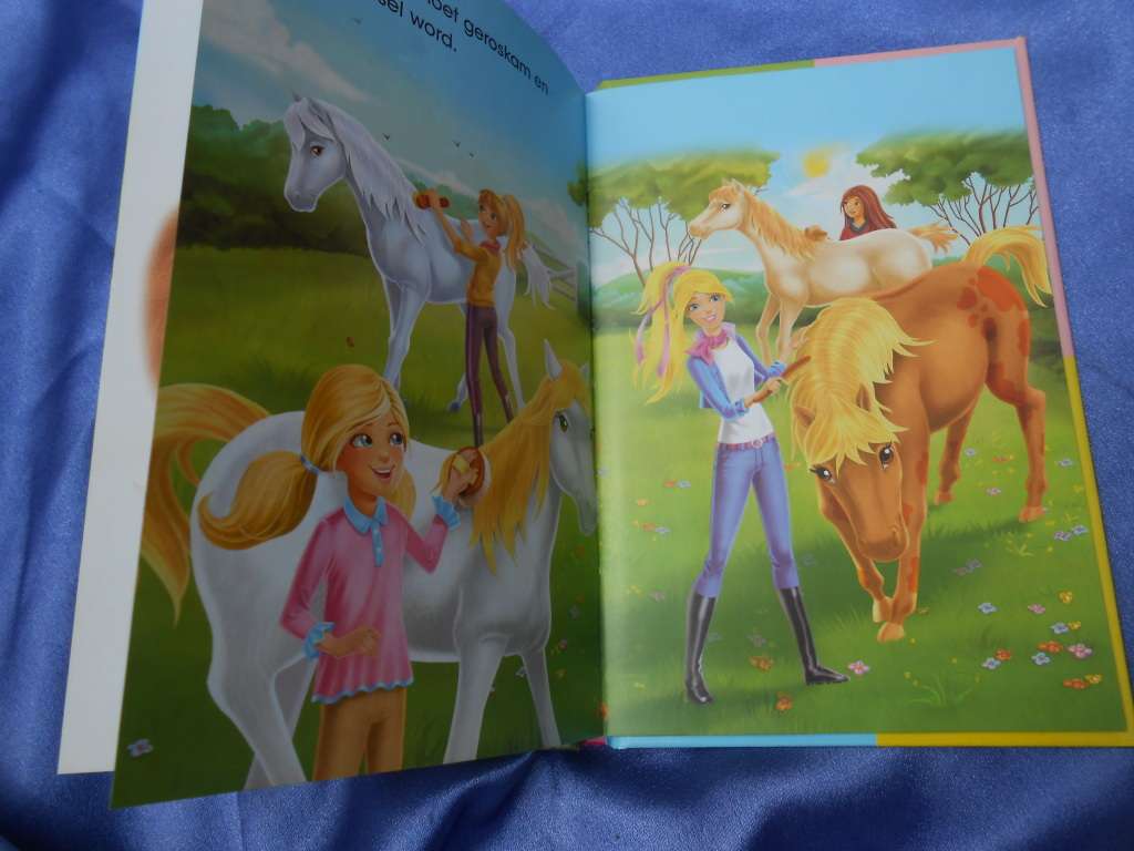 `Barbie My boek oor ponies`  Hard cover.