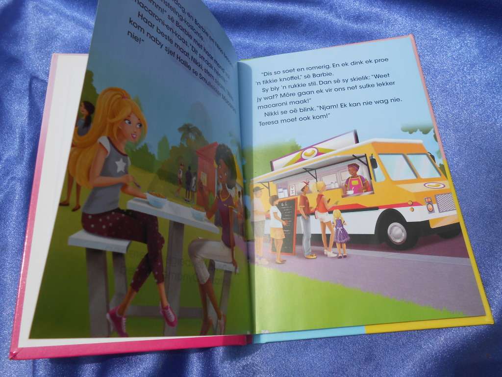 `Barbie Dalk work ek `n sjef`  Hard cover.