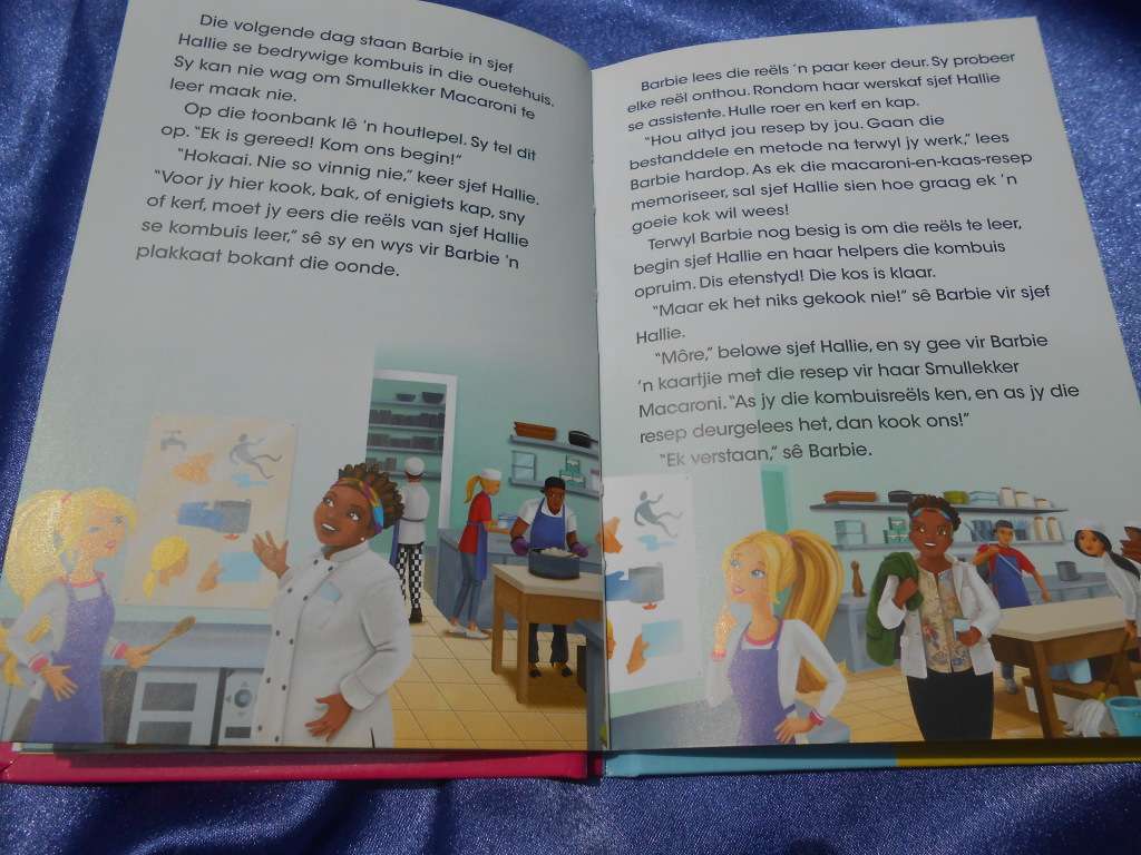 `Barbie Dalk work ek `n sjef`  Hard cover.