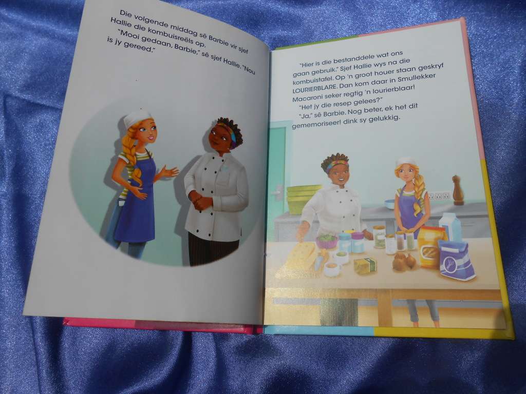 `Barbie Dalk work ek `n sjef`  Hard cover.