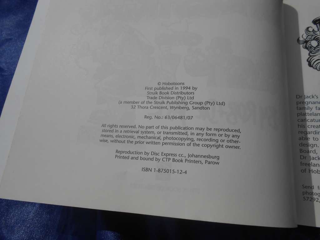 `Shoestring` by Rob and Dr. Jack.  Soft cover.