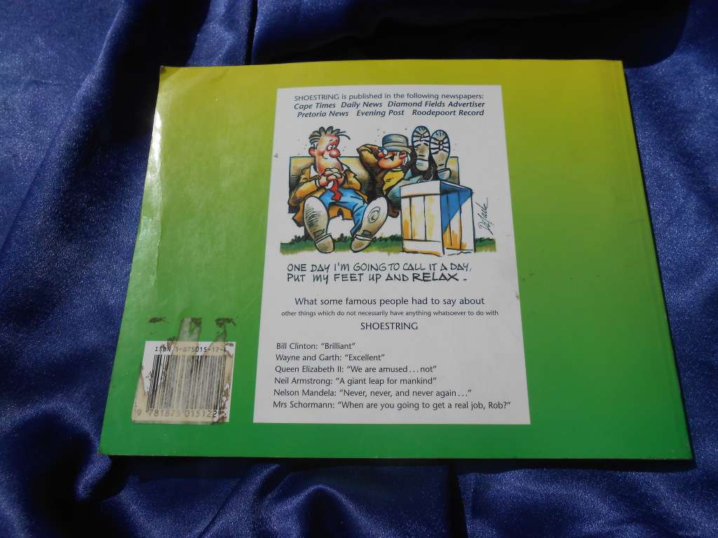 `Shoestring` by Rob and Dr. Jack.  Soft cover.