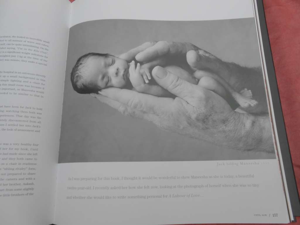 `Anne Geddes` A Labour of Love.  An Autobiography.   Hard cover in a case.