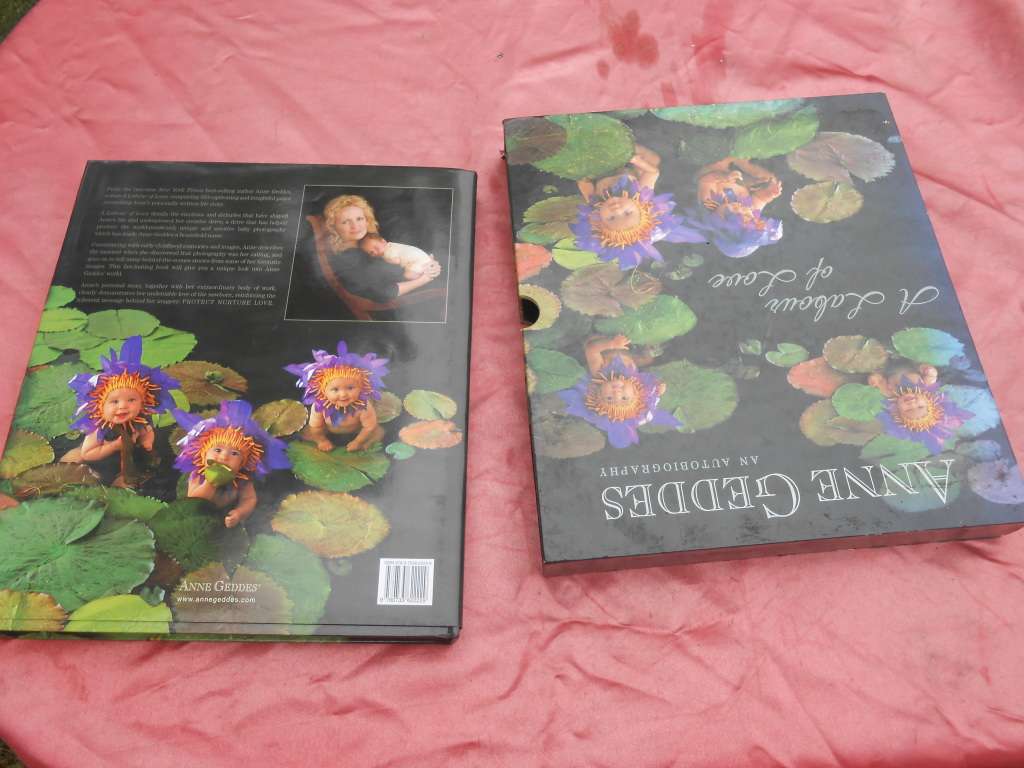 `Anne Geddes` A Labour of Love.  An Autobiography.   Hard cover in a case.
