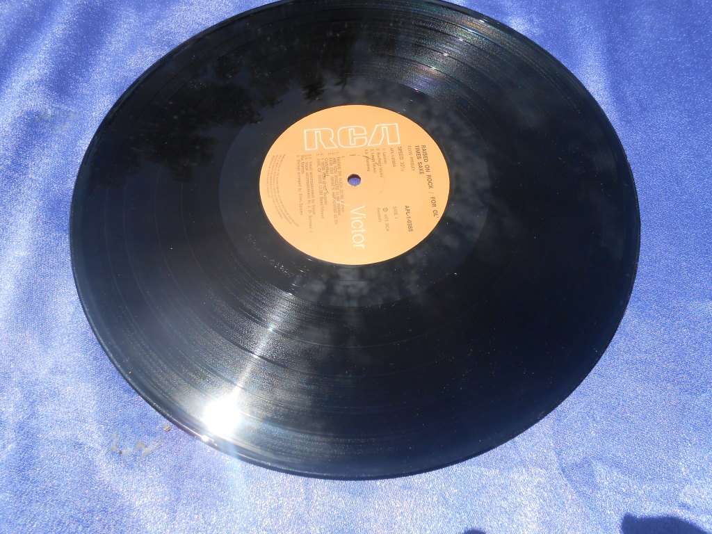 Vinyl LP Elvis Presley Raised on Rock VG+ VG+.