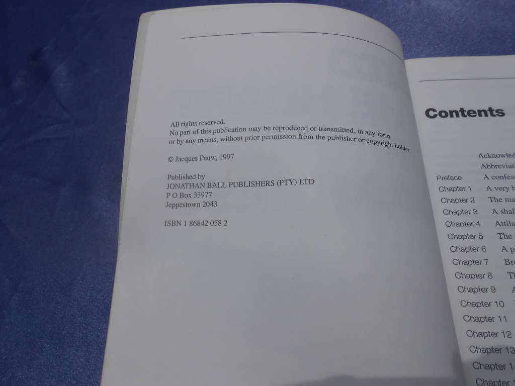 `Into the Heart of Darkness`  Confessions of Apartheid`s Assassins.  Jacques Pauw.  Soft cover.