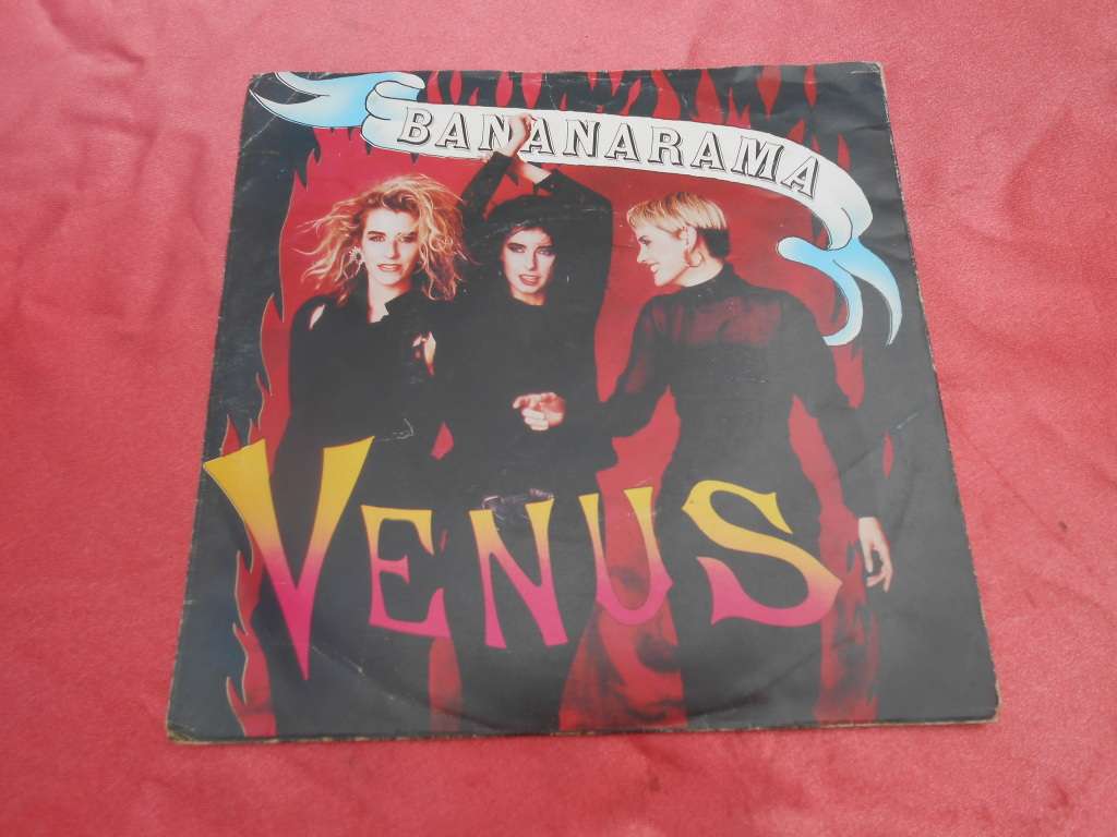 Vinyl 7` single.  Bananarama  Venus White Train VG VG+