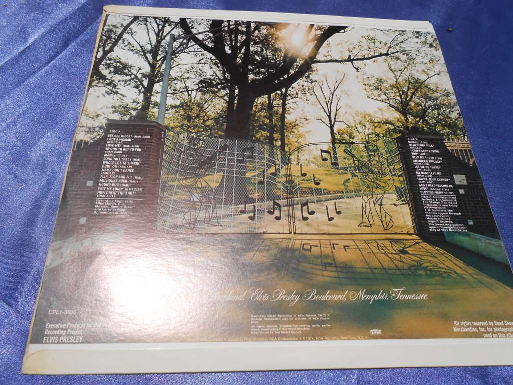 Vinyl LP Elvis Presley Graceland G G.