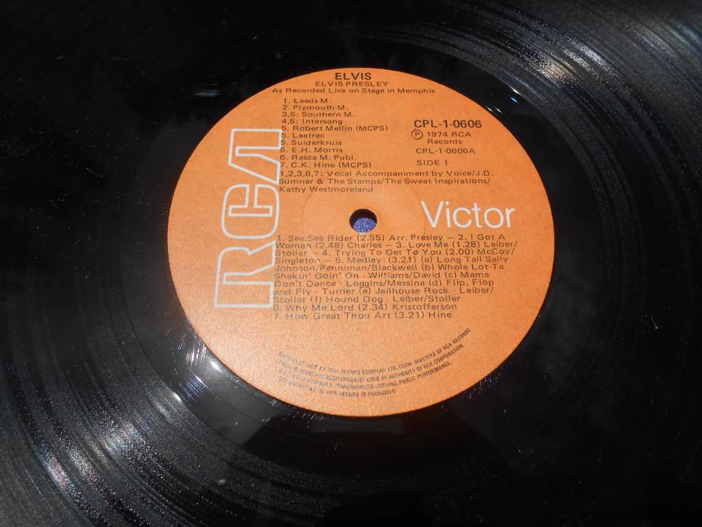 Vinyl LP Elvis Presley Graceland G G.