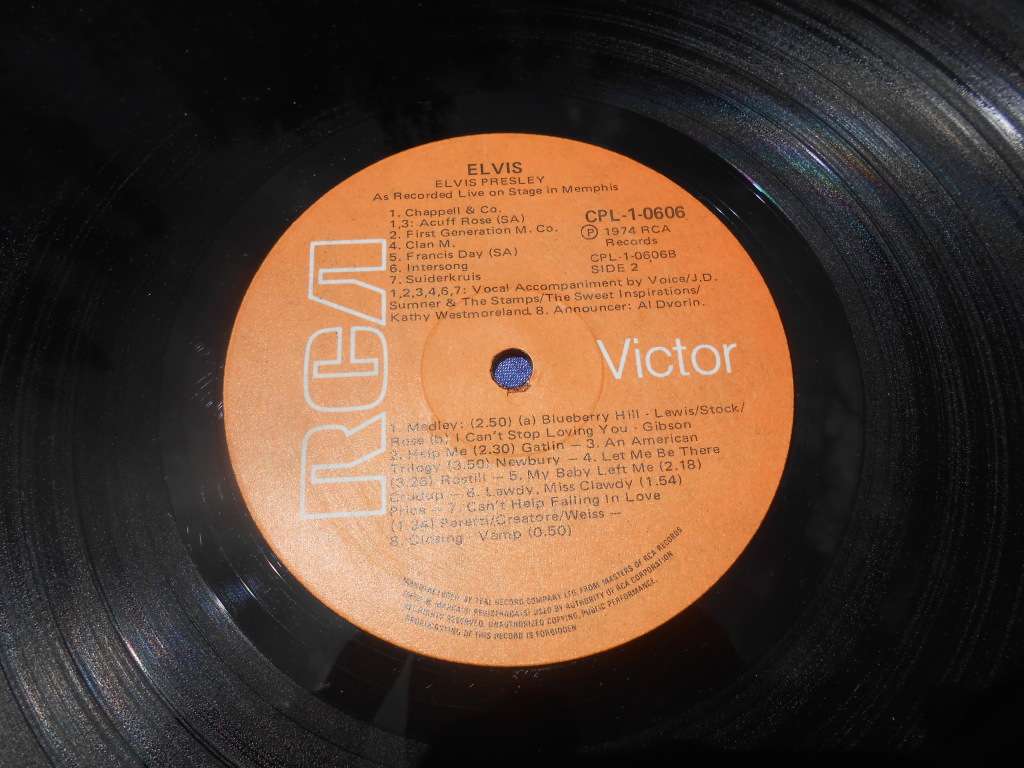 Vinyl LP Elvis Presley Graceland G G.