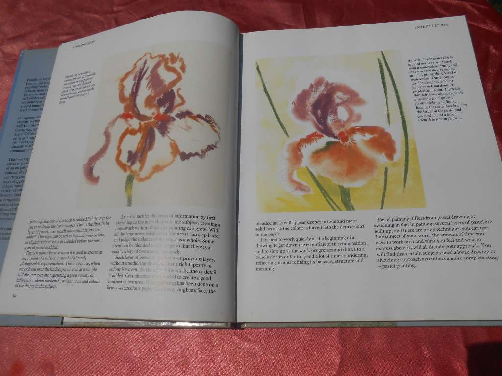 `Pastels`  Ron Ramson`s Painting School. Hard cover.