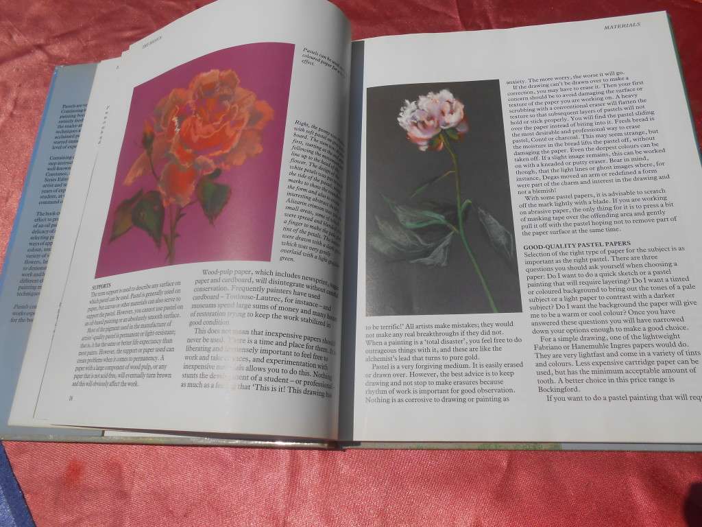 `Pastels`  Ron Ramson`s Painting School. Hard cover.