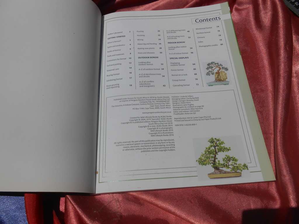 `Bonsai`  The Home Gardener.  Soft cover.