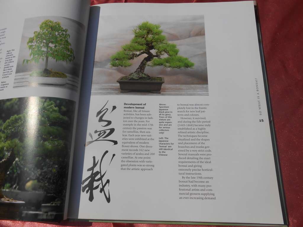 `Bonsai. A care Manual`  Hard cover.