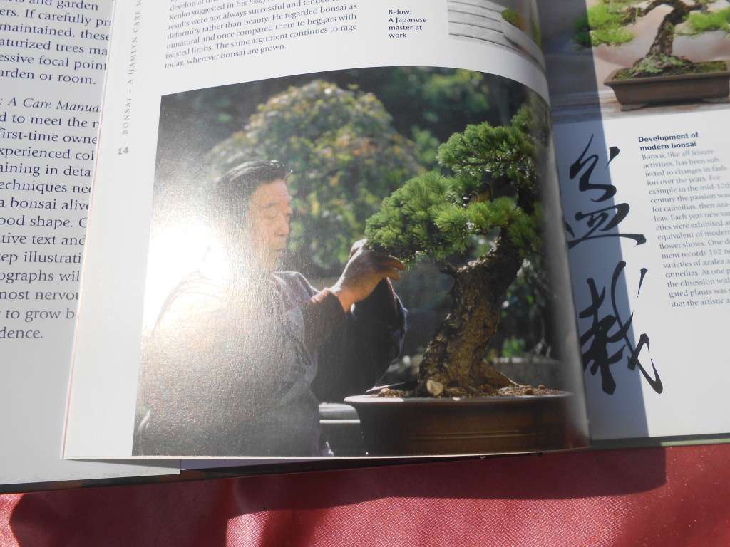 `Bonsai. A care Manual`  Hard cover.