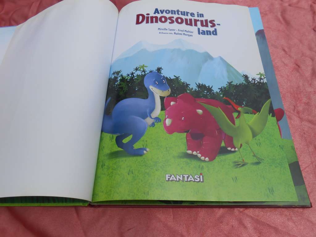 `Avonture in Donosourusland`  Mireille Saver.  Hard cover.