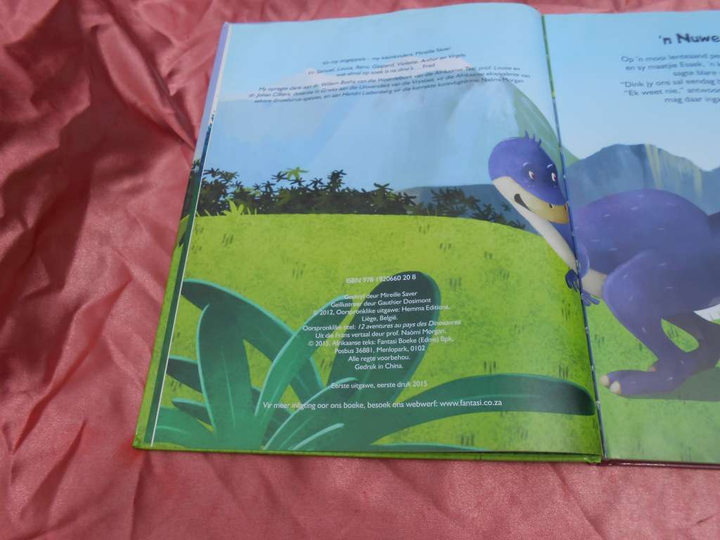 `Avonture in Donosourusland`  Mireille Saver.  Hard cover.