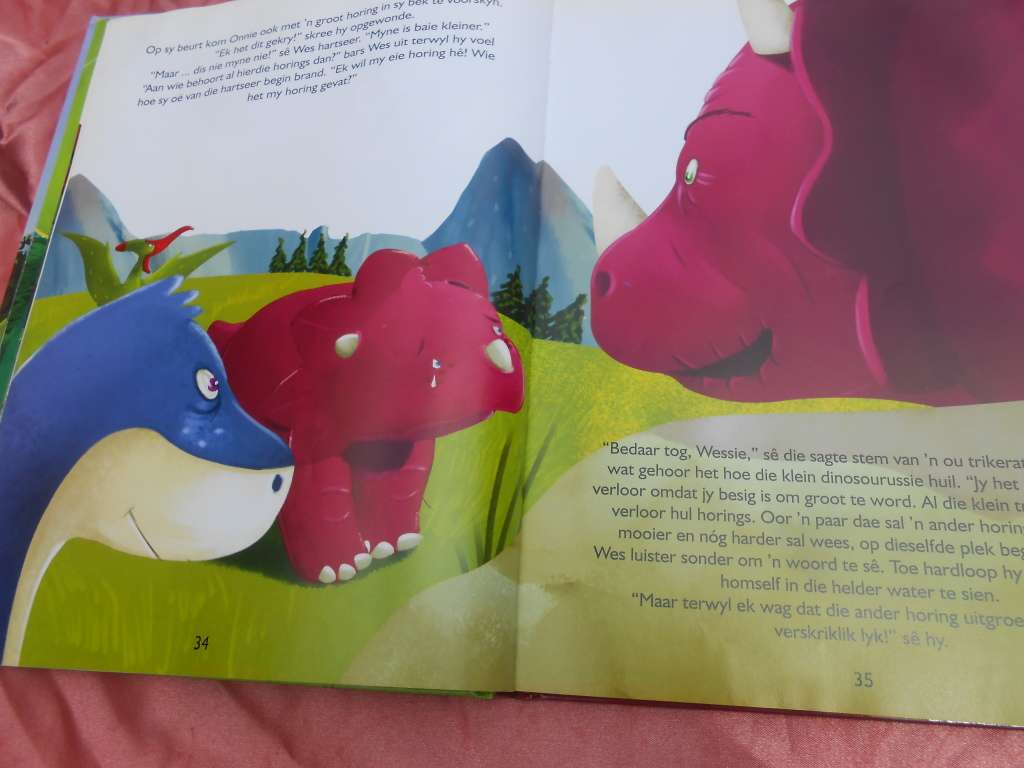 `Avonture in Donosourusland`  Mireille Saver.  Hard cover.