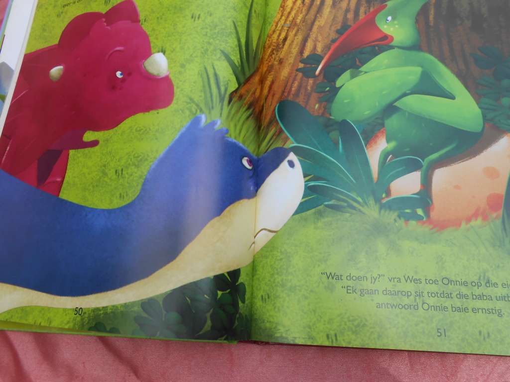 `Avonture in Donosourusland`  Mireille Saver.  Hard cover.