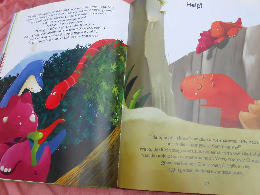 `Avonture in Donosourusland`  Mireille Saver.  Hard cover.