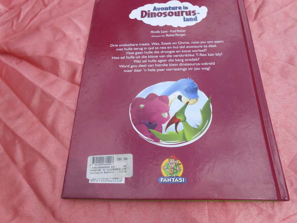 `Avonture in Donosourusland`  Mireille Saver.  Hard cover.