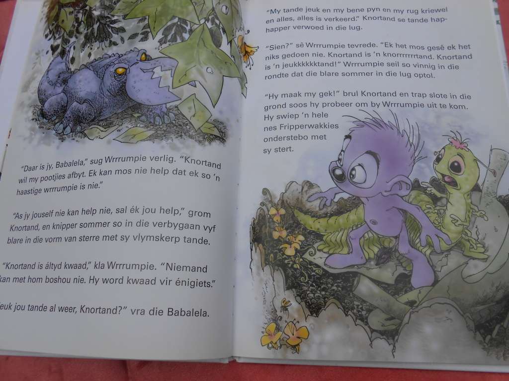 `Diep, diep in `n donker bos`  Martie Preller.   Hard cover.