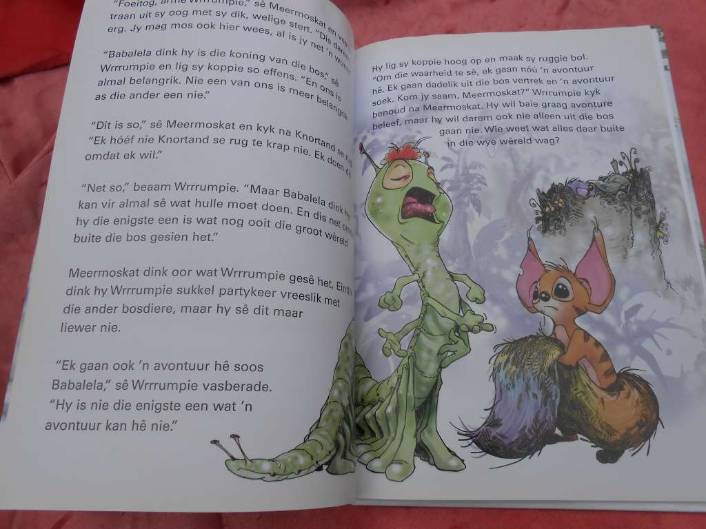 `Diep, diep in `n donker bos`  Martie Preller.   Hard cover.