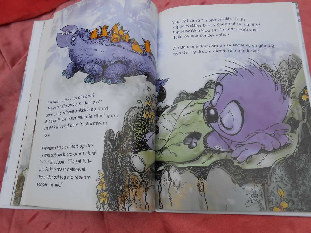 `Diep, diep in `n donker bos`  Martie Preller.   Hard cover.