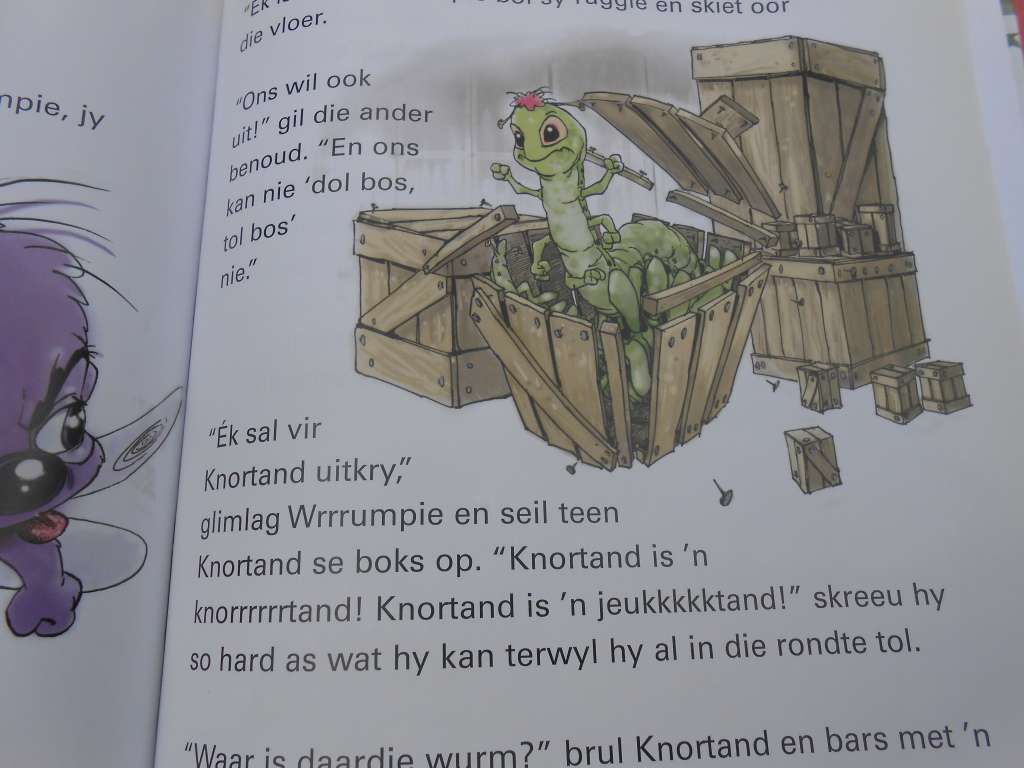 `Diep, diep in `n donker bos`  Martie Preller.   Hard cover.