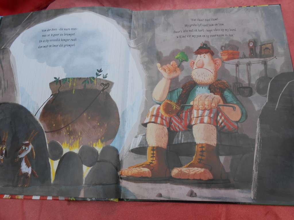 `Die Reus van der Bees`  Elli Woollard & Benji Davies.   Hard cover.