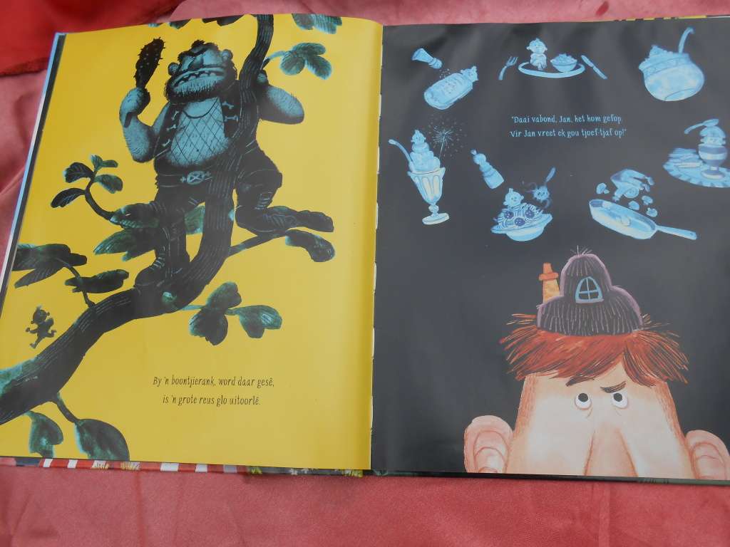 `Die Reus van der Bees`  Elli Woollard & Benji Davies.   Hard cover.