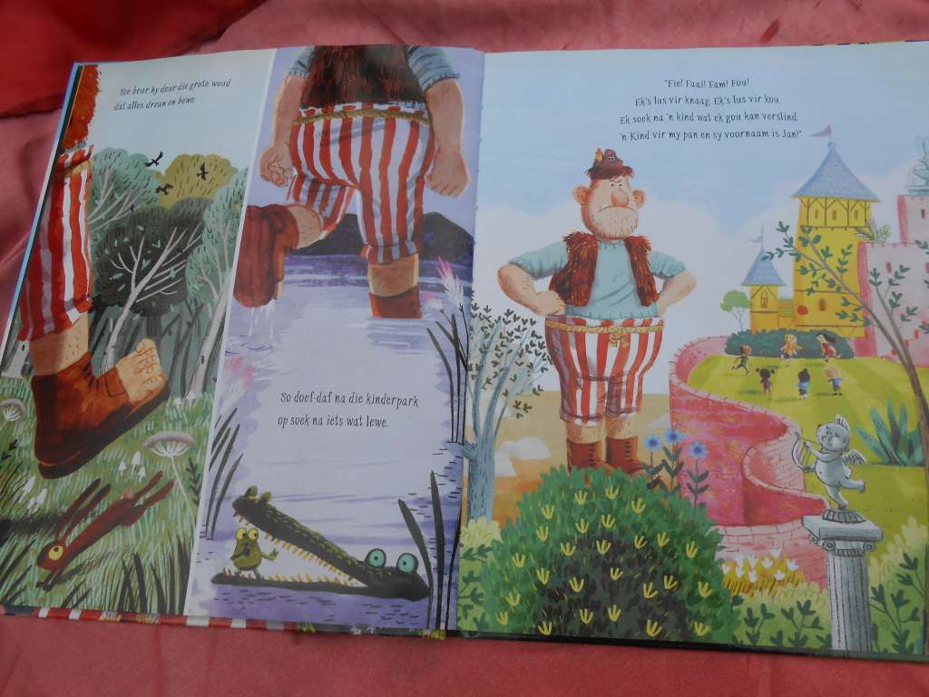 `Die Reus van der Bees`  Elli Woollard & Benji Davies.   Hard cover.