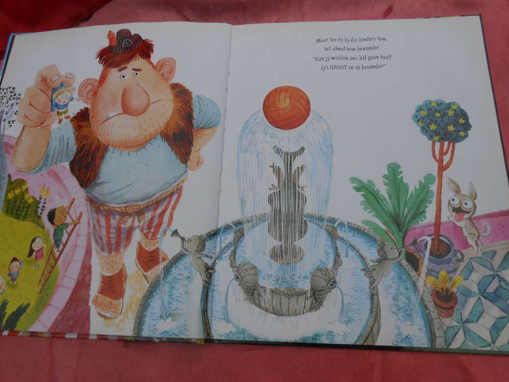 `Die Reus van der Bees`  Elli Woollard & Benji Davies.   Hard cover.