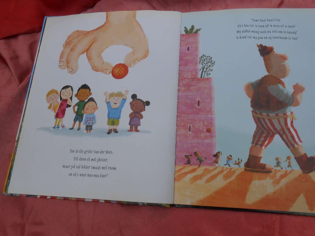 `Die Reus van der Bees`  Elli Woollard & Benji Davies.   Hard cover.