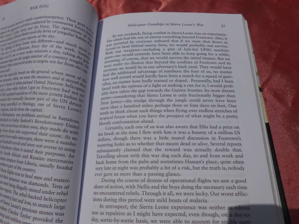 `War Dog`  A.J. Venter.  Hard cover.