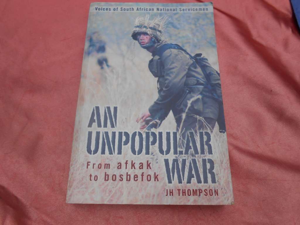 `An Unpopular War`  Jaqui Mansfield.  Soft cover.