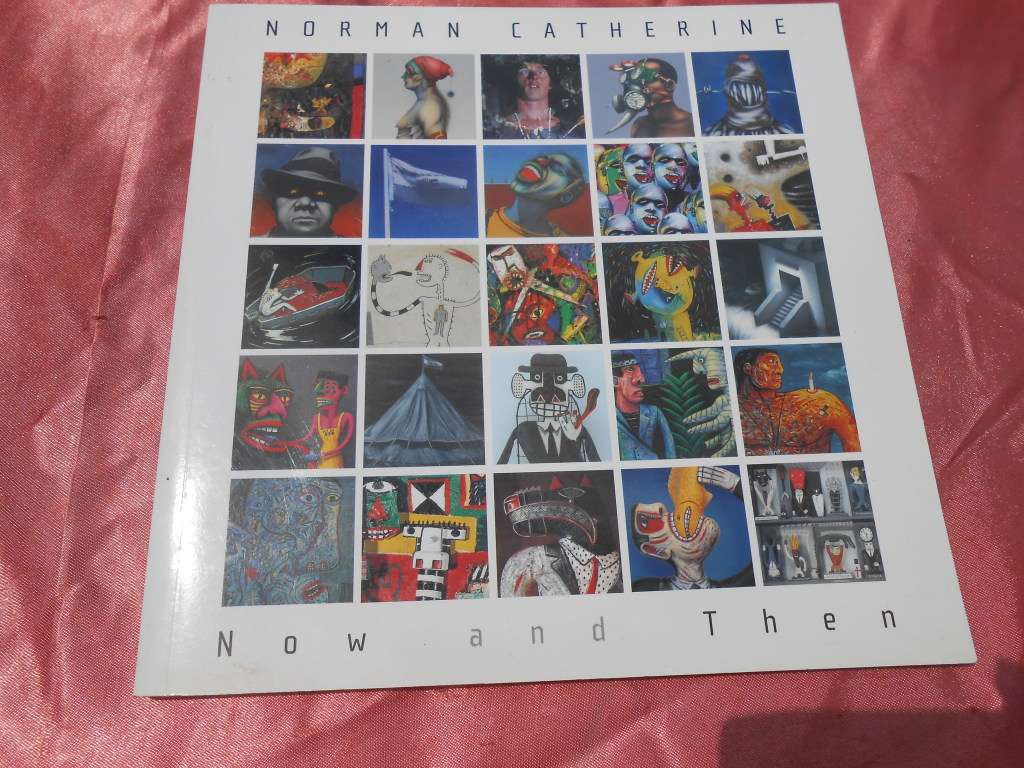 Art book `Norman Catherine`  Now and Then.  Soft cover.