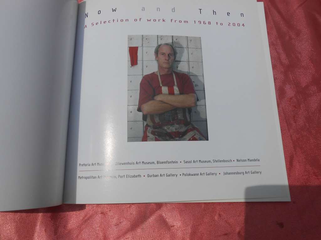 Art book `Norman Catherine`  Now and Then.  Soft cover.