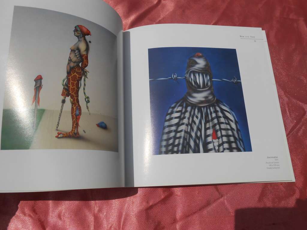 Art book `Norman Catherine`  Now and Then.  Soft cover.