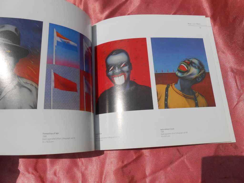 Art book `Norman Catherine`  Now and Then.  Soft cover.