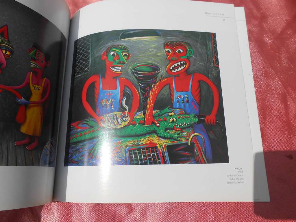 Art book `Norman Catherine`  Now and Then.  Soft cover.