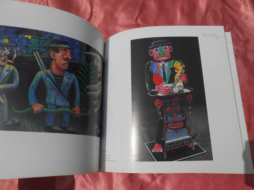 Art book `Norman Catherine`  Now and Then.  Soft cover.