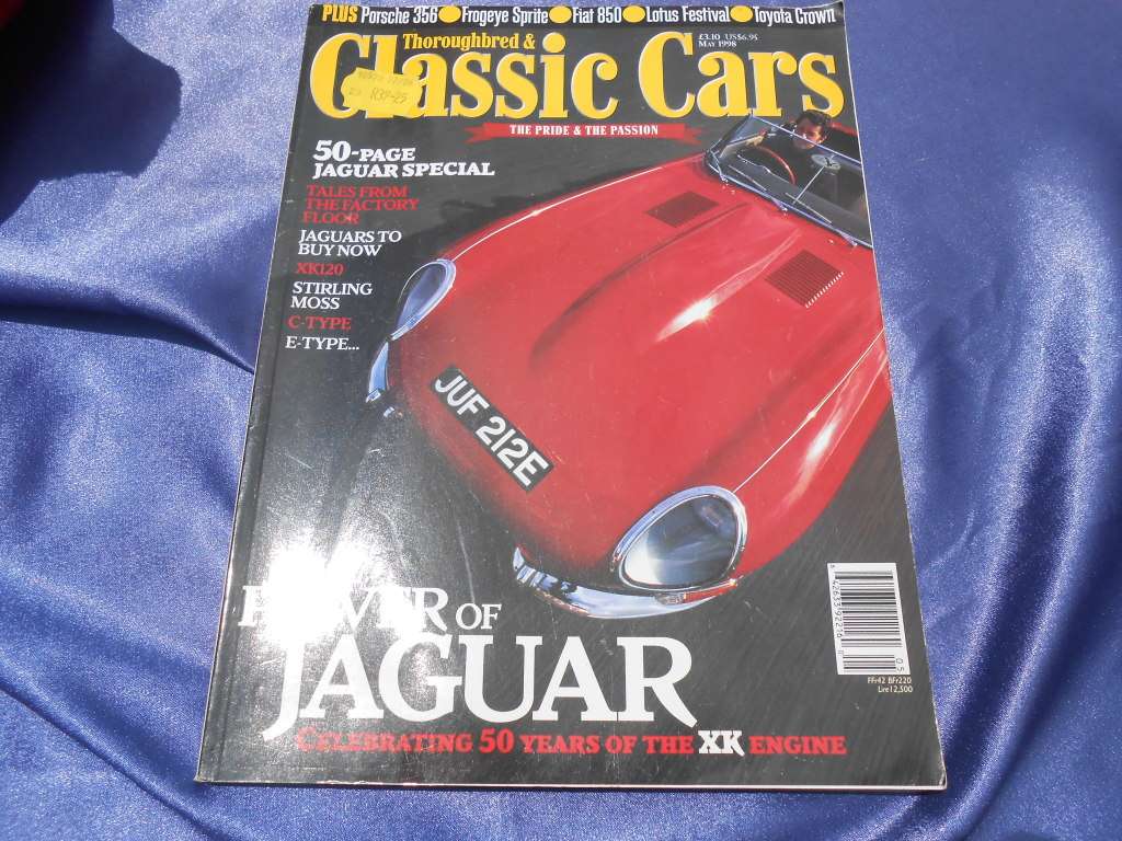 Classic Cars Magazine. May, 1998.